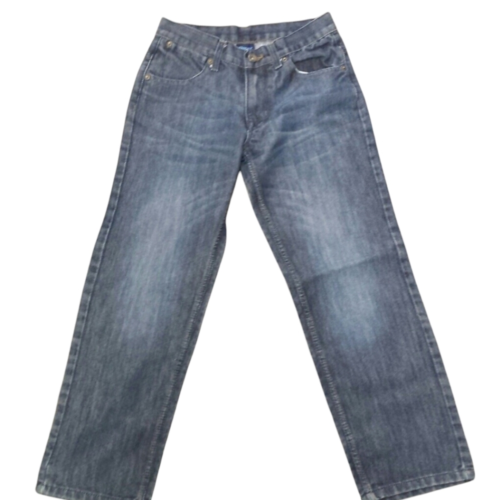 Boys Distressed 5-Pocket Jeans